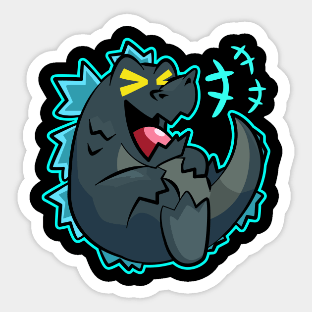 Godzilla xd Sticker by lolo_aburto